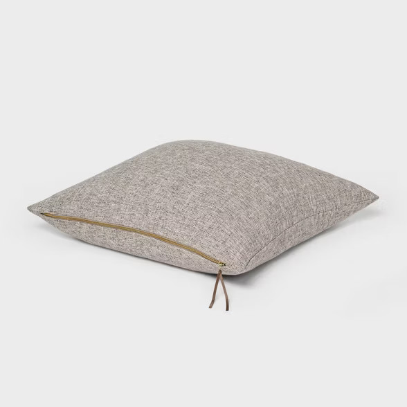 Woven With Exposed Zipper Throw Pillow - Project 62™ | Target