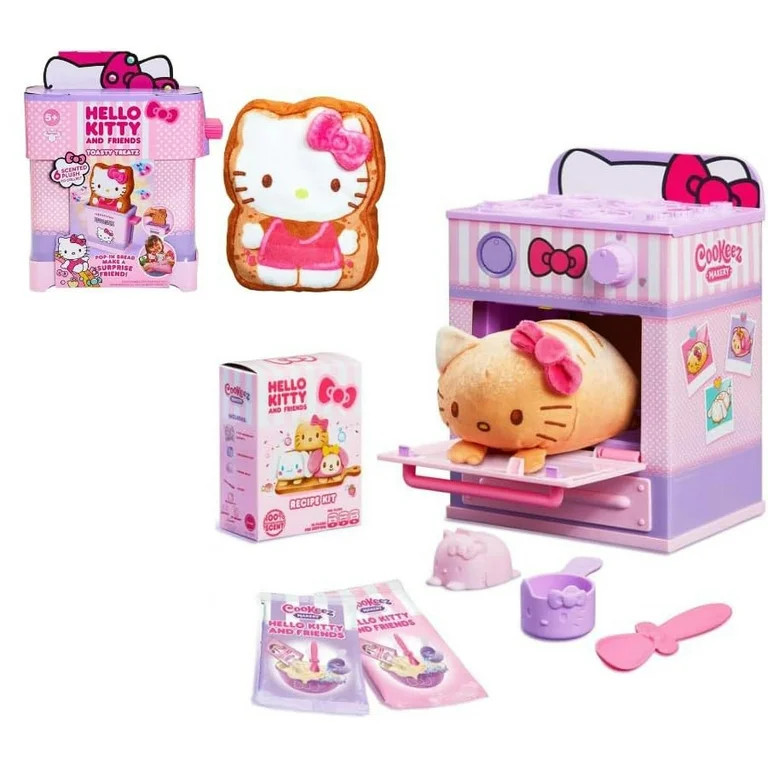 Hello Kitty Cookeez Makery and Toasty Treatz Bundle | Walmart (US)
