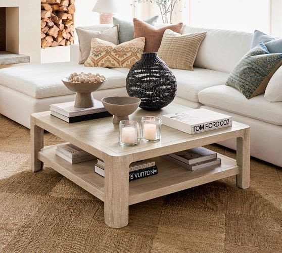 Aptos Square Coffee Table (44") | Pottery Barn (US)