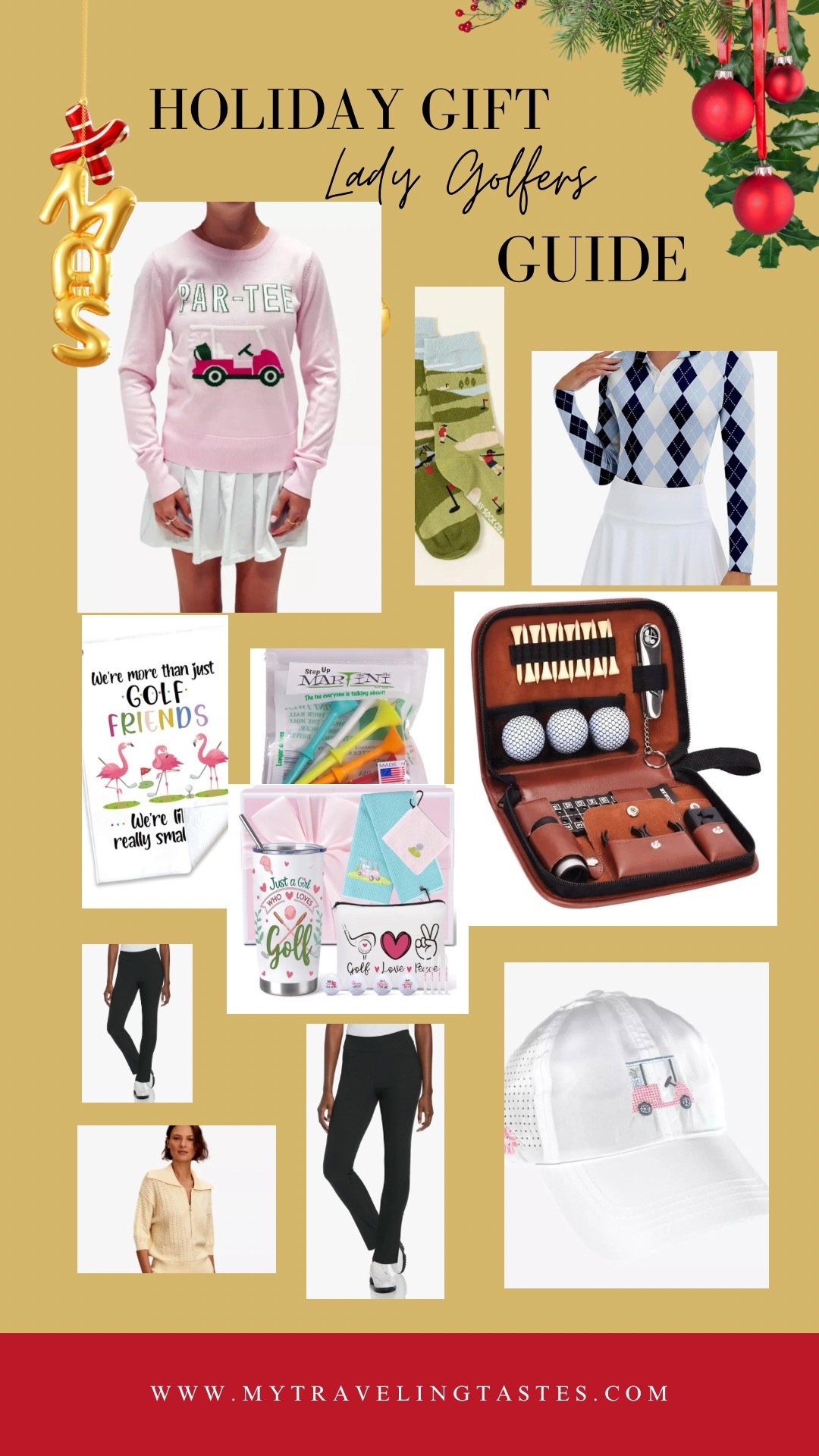 Do you have a Lady Golfer on your Holiday Shopping List? These great gifts are sure to wow! 

#LTKActive #LTKOver40 #LTKGiftGuide