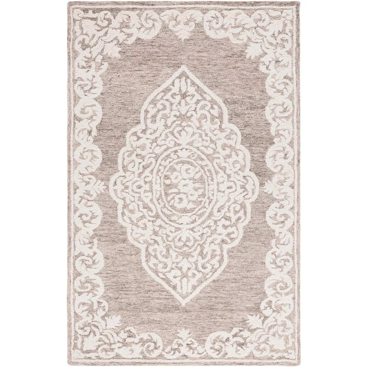 Abstract ABT358 Hand Tufted Area Rug  - Safavieh | Target