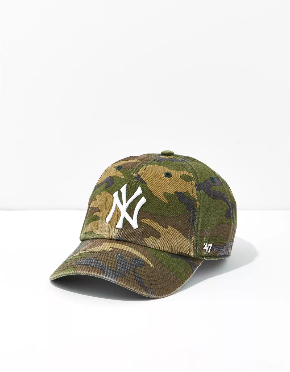'47 New York Yankees Camo Baseball Hat | American Eagle Outfitters (US & CA)