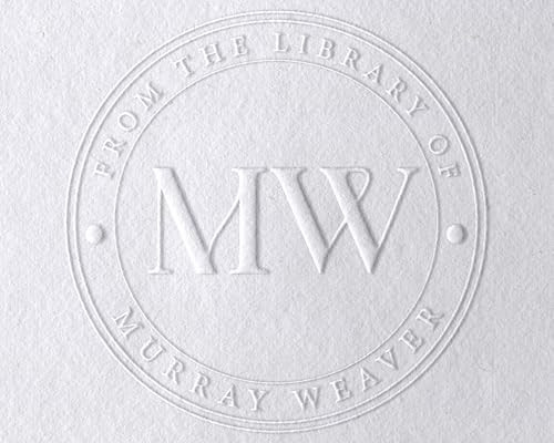 Personalized Book Stamp Embosser – Custom Library Stamp for Book Lovers, Unique Gift for Reader... | Amazon (US)