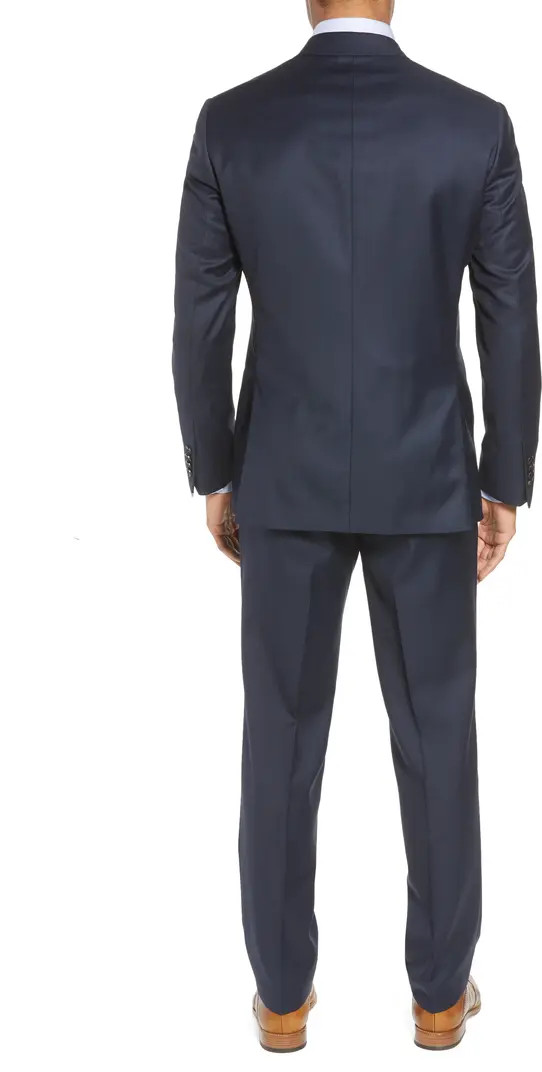 Jones Trim Fit Solid Wool Suit | Nordstrom