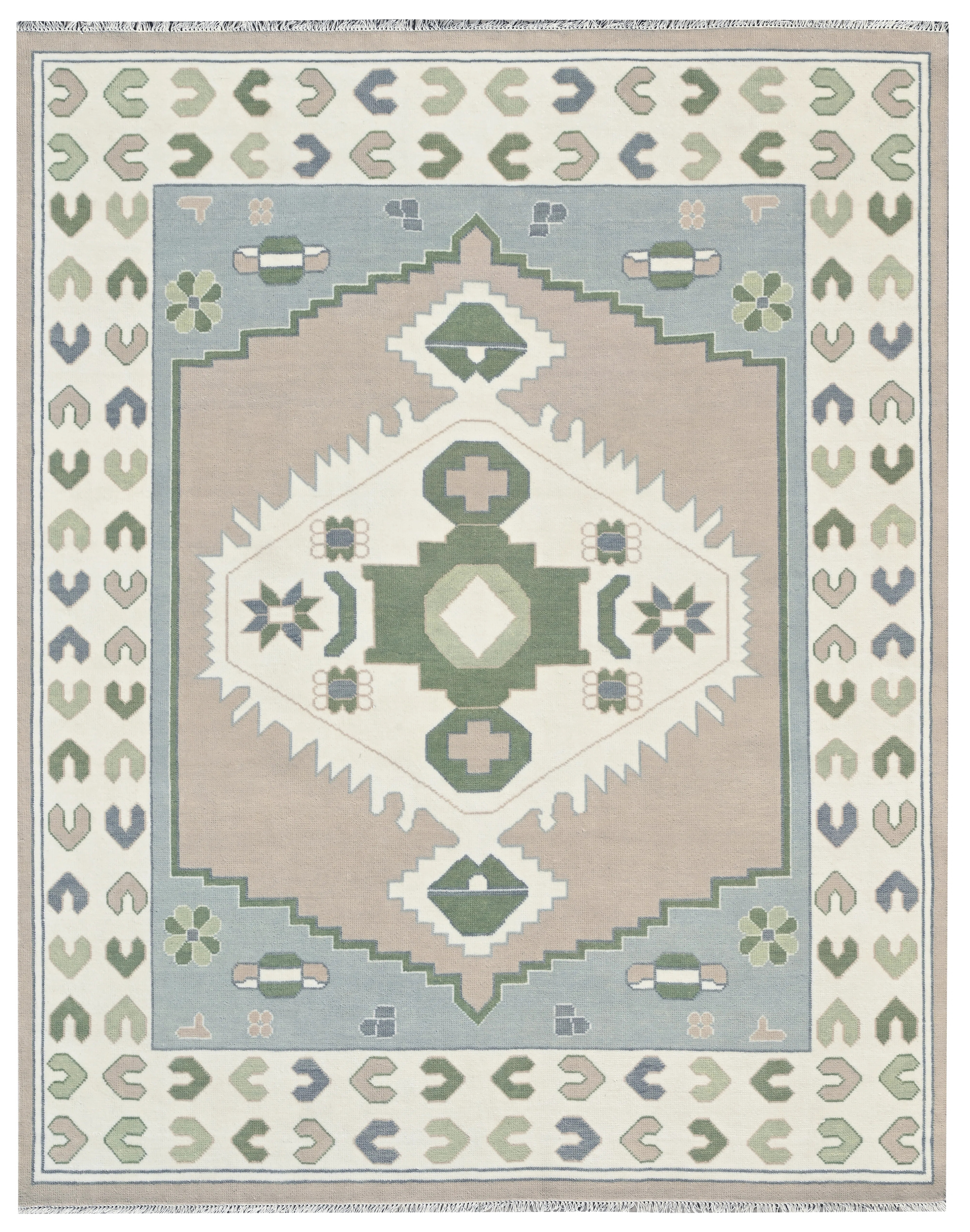 Ivy Hand Knotted Wool Oriental Area Rug | Perigold