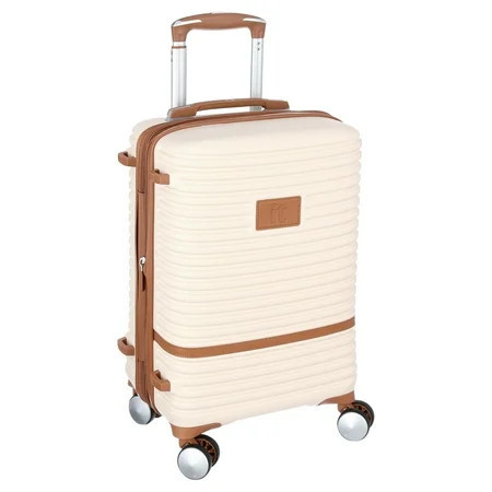 it luggage Replicating 21.5" Hardside Expandable Carry-on Luggage, Cream | Walmart (US)