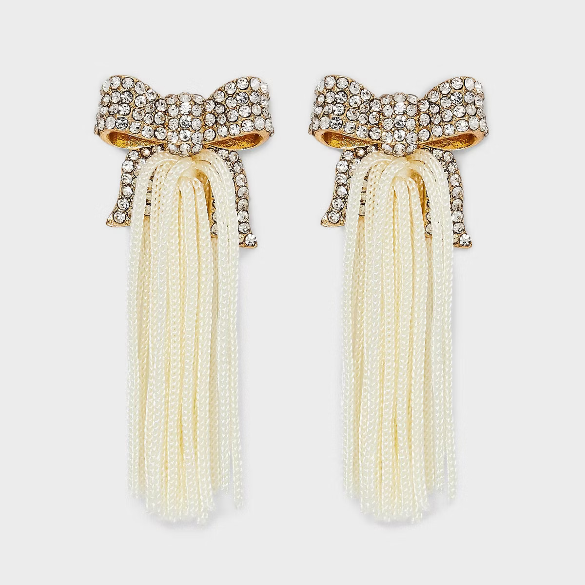 SUGARFIX by BaubleBar Bow and Tassel Statement Earrings | Target