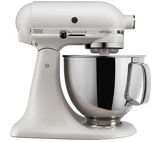 KitchenAid Artisan Series 5-qt Tilt-Head StandMixer - QVC.com | QVC