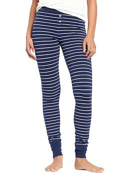 Women's Patterned Jersey PJ Leggings | Old Navy US