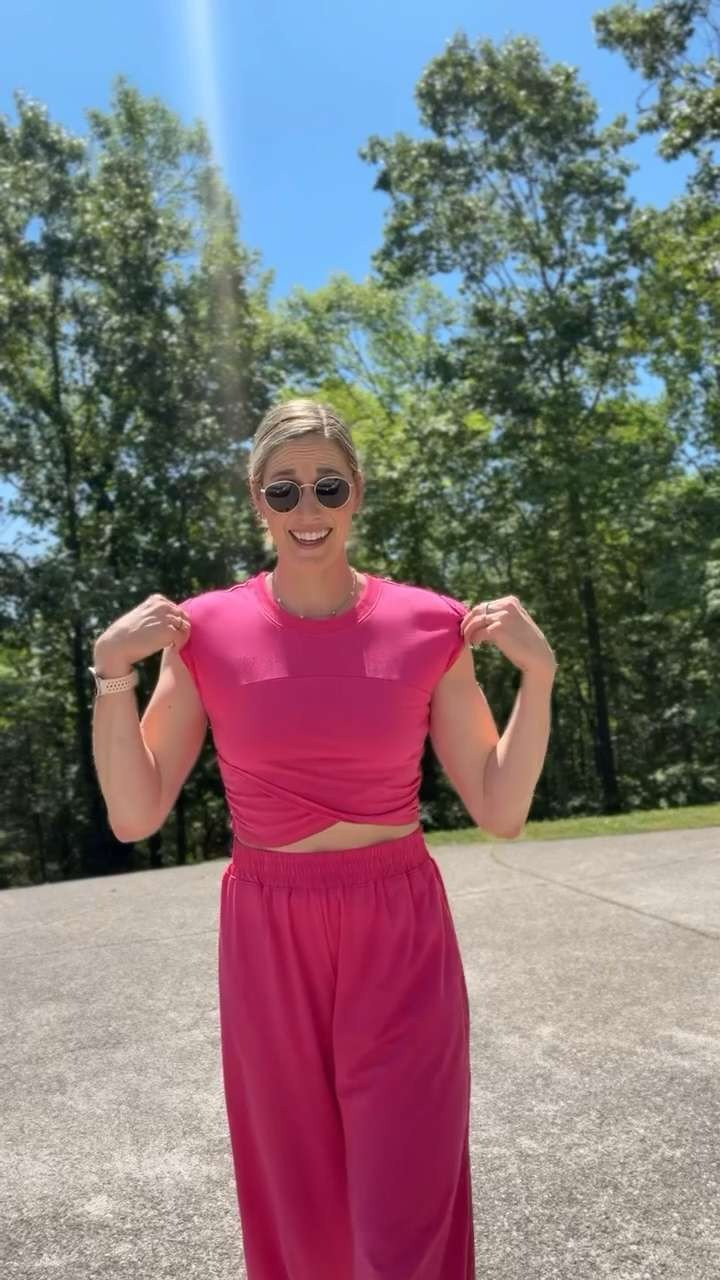 Found the cutest set on Amazon!

Such a good dupe for the Free People hot shot crossover set💓



Summer outfits, pink, loungewear, active, matching set, missy franklin johnson, missy_franklin 

 #LTKootd #LTKSeasonal #LTKActive