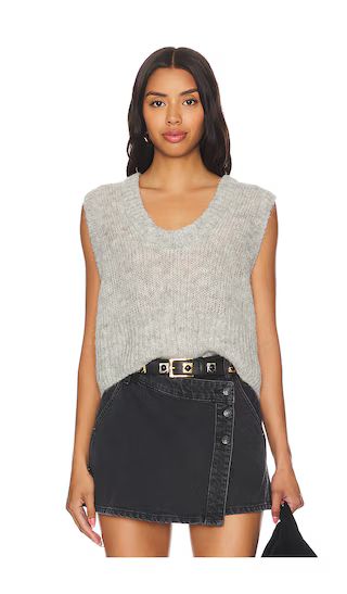 Dream Maker Vest in Light Heather Grey | Revolve Clothing (Global)