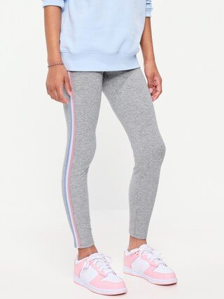 Rainbow Trim Leggings for Girls | Old Navy (US)