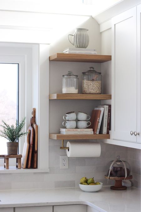 Kitchen shelf styling, kitchen decor

#LTKhome #LTKMostLoved #LTKfindsunder50