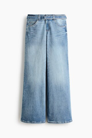 H & M - Wide-Leg Ultra High Jeans - Blue | H&M (US + CA)