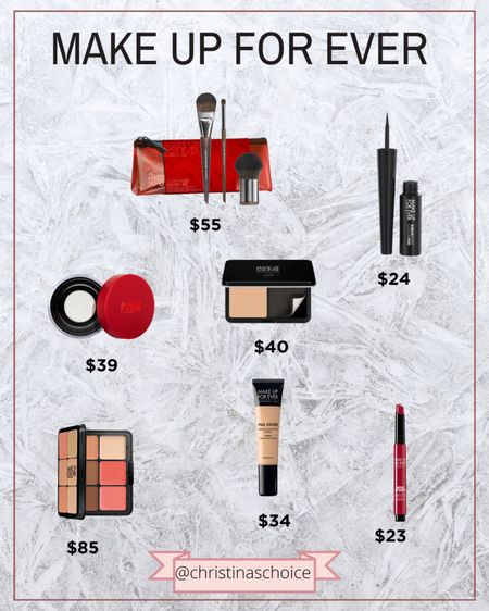 Get HD ready for the Holidays with Make Up For Ever. A great makeup brush bundle, the best concealer ever (a favorite) and a complete make up palette in a compact case. 

#LTKGiftGuide #LTKHoliday #LTKSeasonal