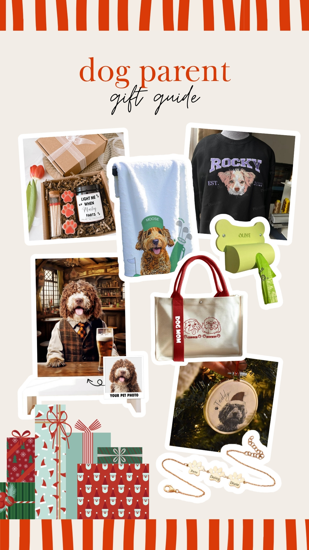 The Pea Family Gift Guides - fun personalised gifts for your pet lovers and pet parents 

 #LTKgiftguide #LTKpets