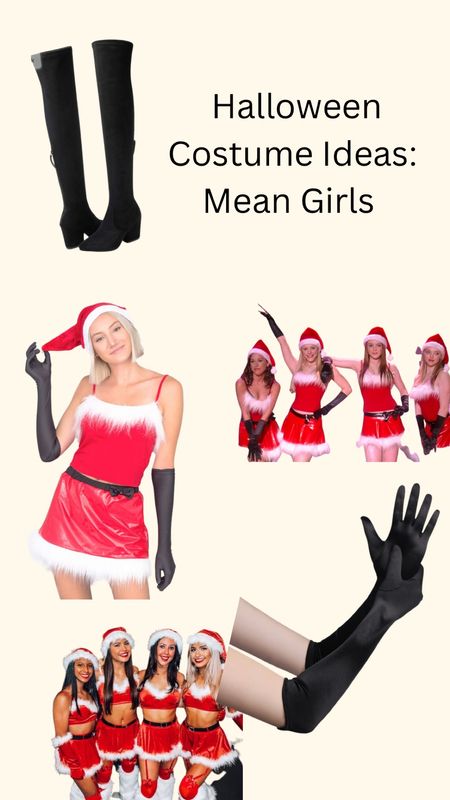 Halloween Costume Ideas: Mean Girl Christmas Outfit (Santa Outfit) 

#LTKSeasonal #LTKHoliday #LTKHalloween