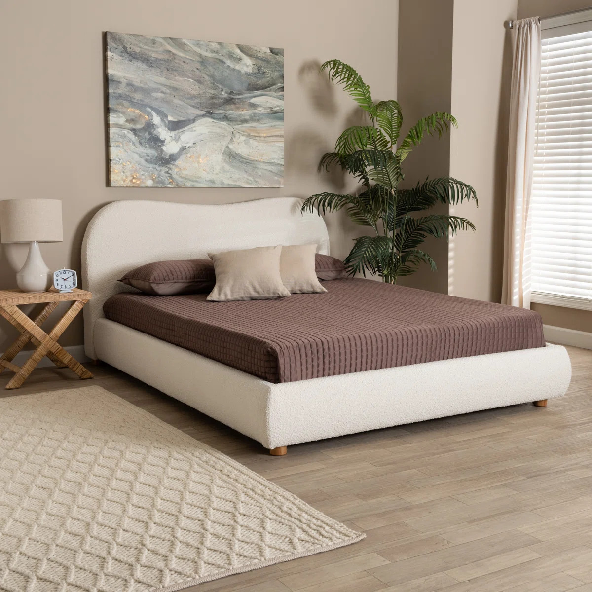 Brosky Upholstered Platform Bed | Wayfair North America