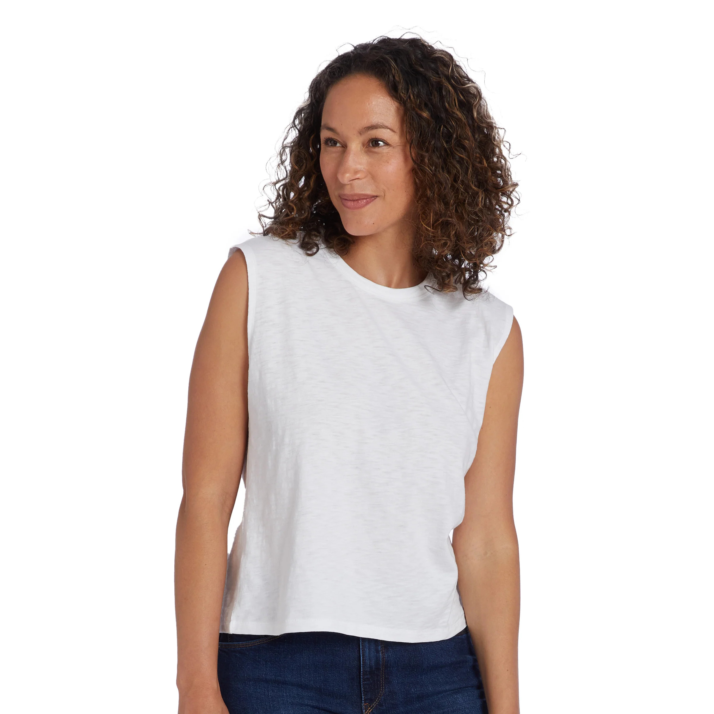 Women's Relaxed Slub Tank - Mott & Bow | Mott & Bow