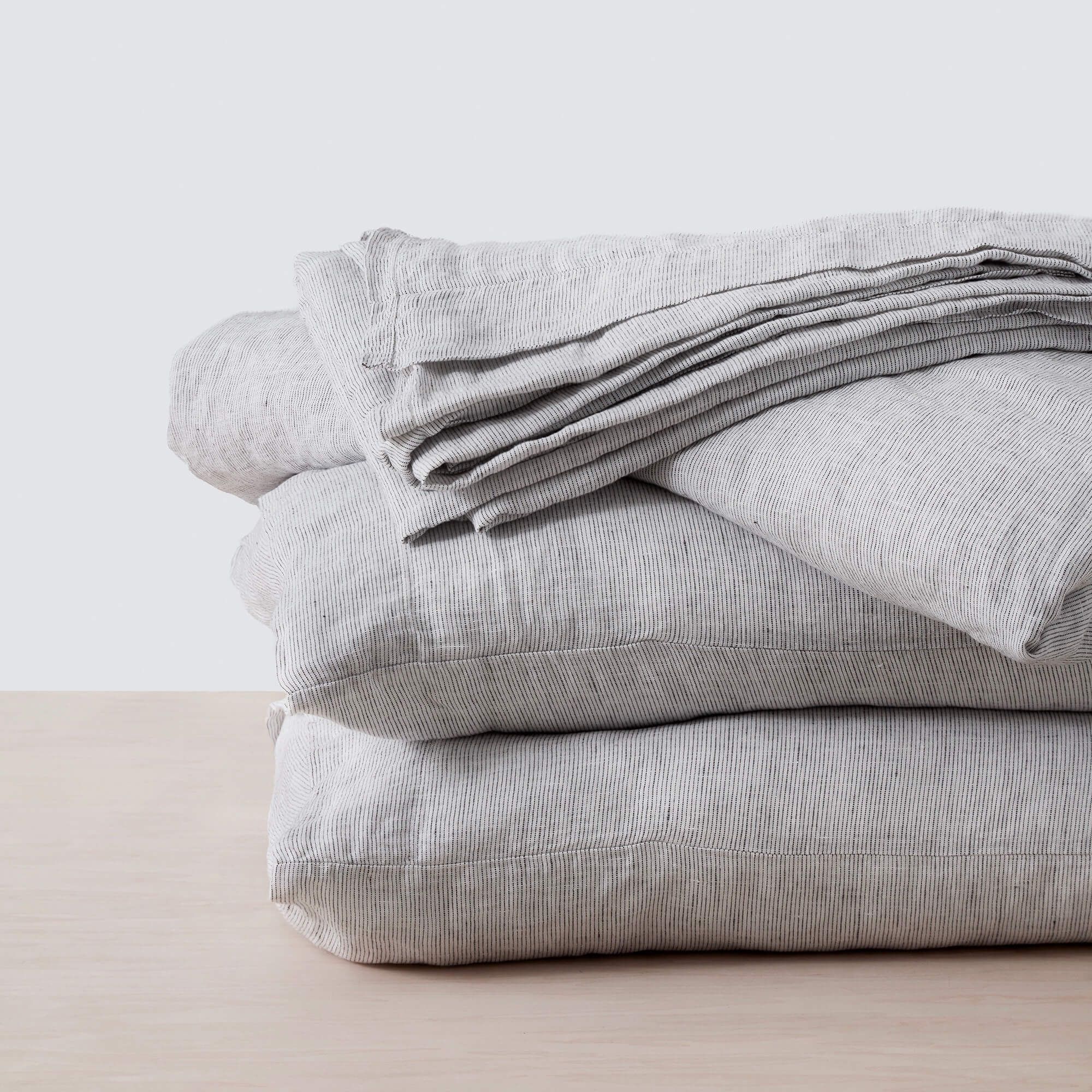Stonewashed Linen Sheet Set | Includes Pillowcases, Top & Fitted Sheet   – The Citizenry | The Citizenry