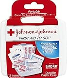 Johnson & Johnson First Aid To Go Kit (Set of 12 Piece ) | Amazon (US)