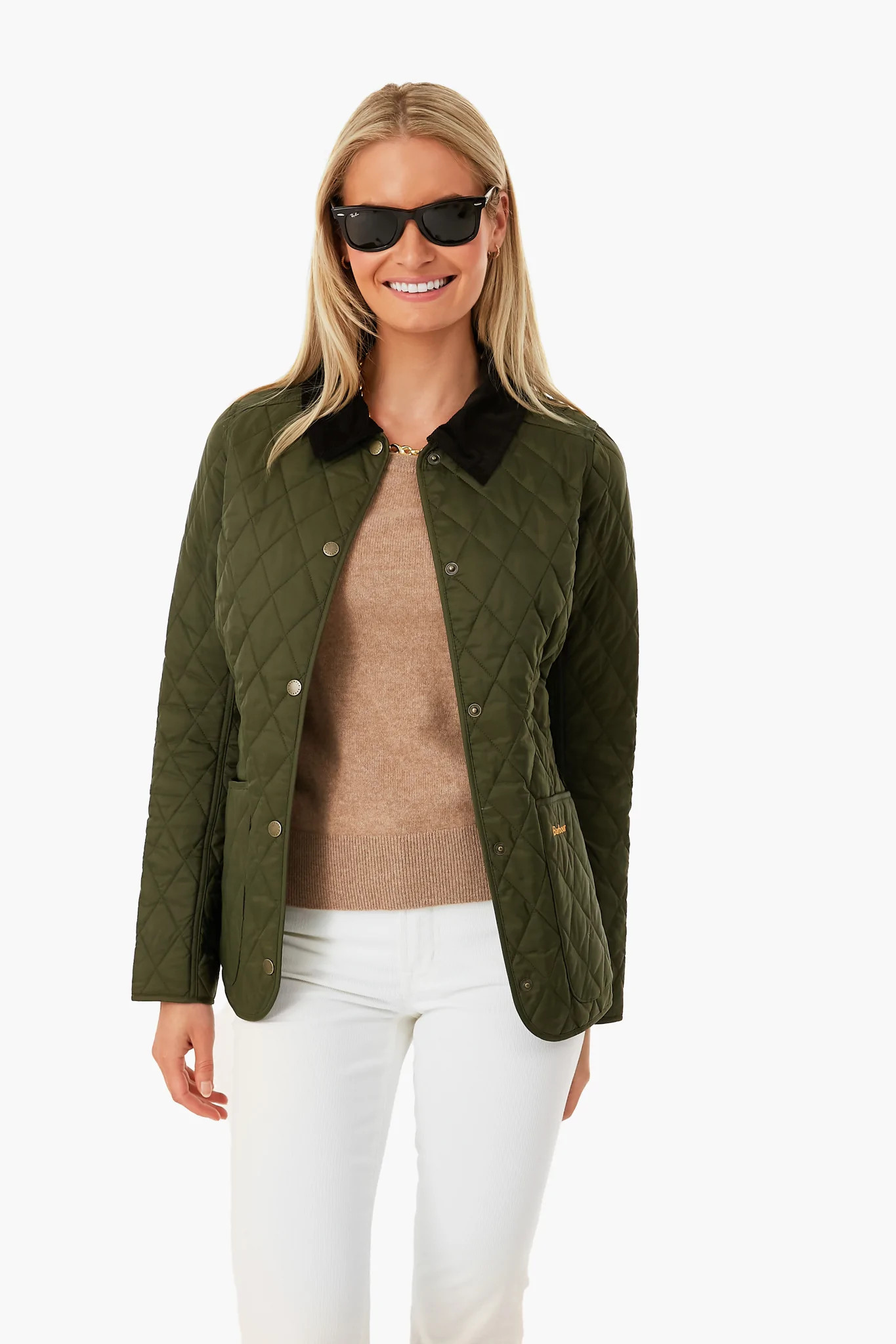 Olive Annandale Quilted Jacket | Tuckernuck (US)