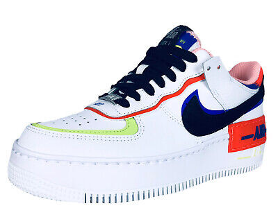 Authenticity GuaranteeNike Women's Air Force 1 Shadow White Racer Shoes Size 6.5 DV2186-100 NEW | eBay US