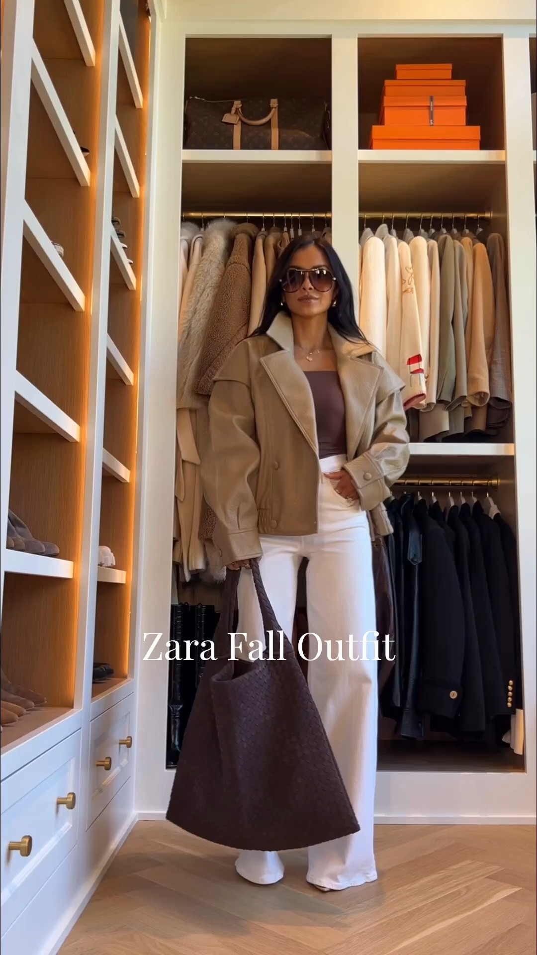 Zara fall outfit
Zara faux leather jacket under $120
Zara wide leg jeans