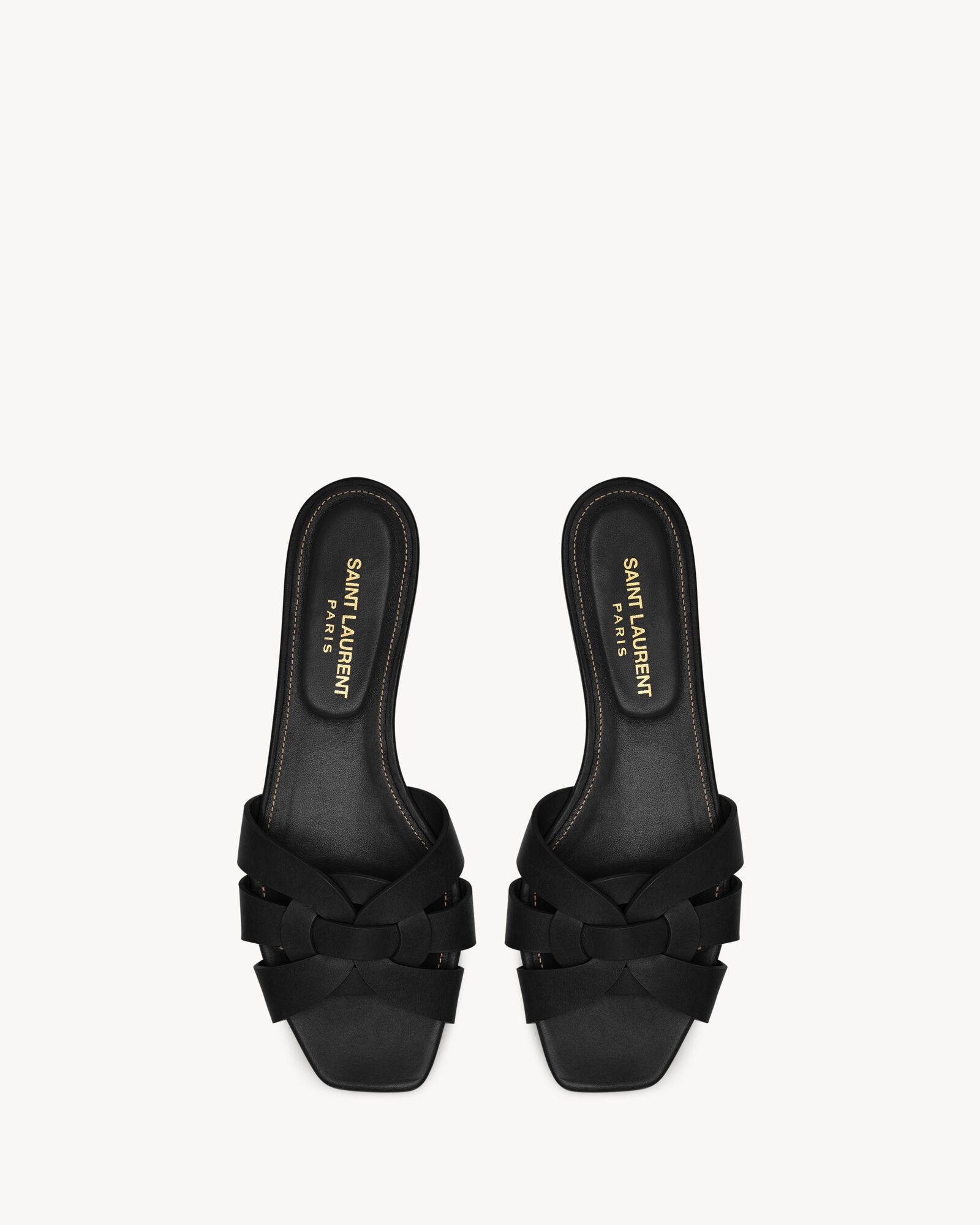 tribute sandals in smooth leather | Saint Laurent Inc. (Global)