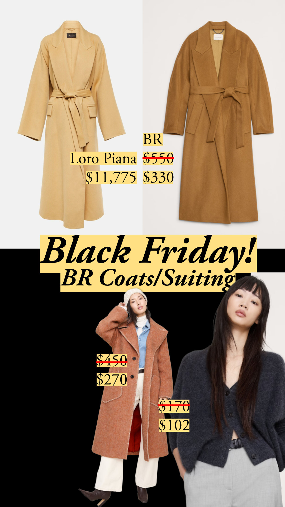40% off Banana Republic INCLUDING CASHMERE through 11/29/25 🧶 

@bananarepublic 

| Black Friday | investment pieces under $200 | cashmere sweaters | cashmere hat | silk cashmere | wool cashmere | cashmere cardigan | cashmere turtleneck | modern classic style | quiet luxury | winter layering 

 #LTKCyberWeek #LTKSeasonal #LTKSaleAlert