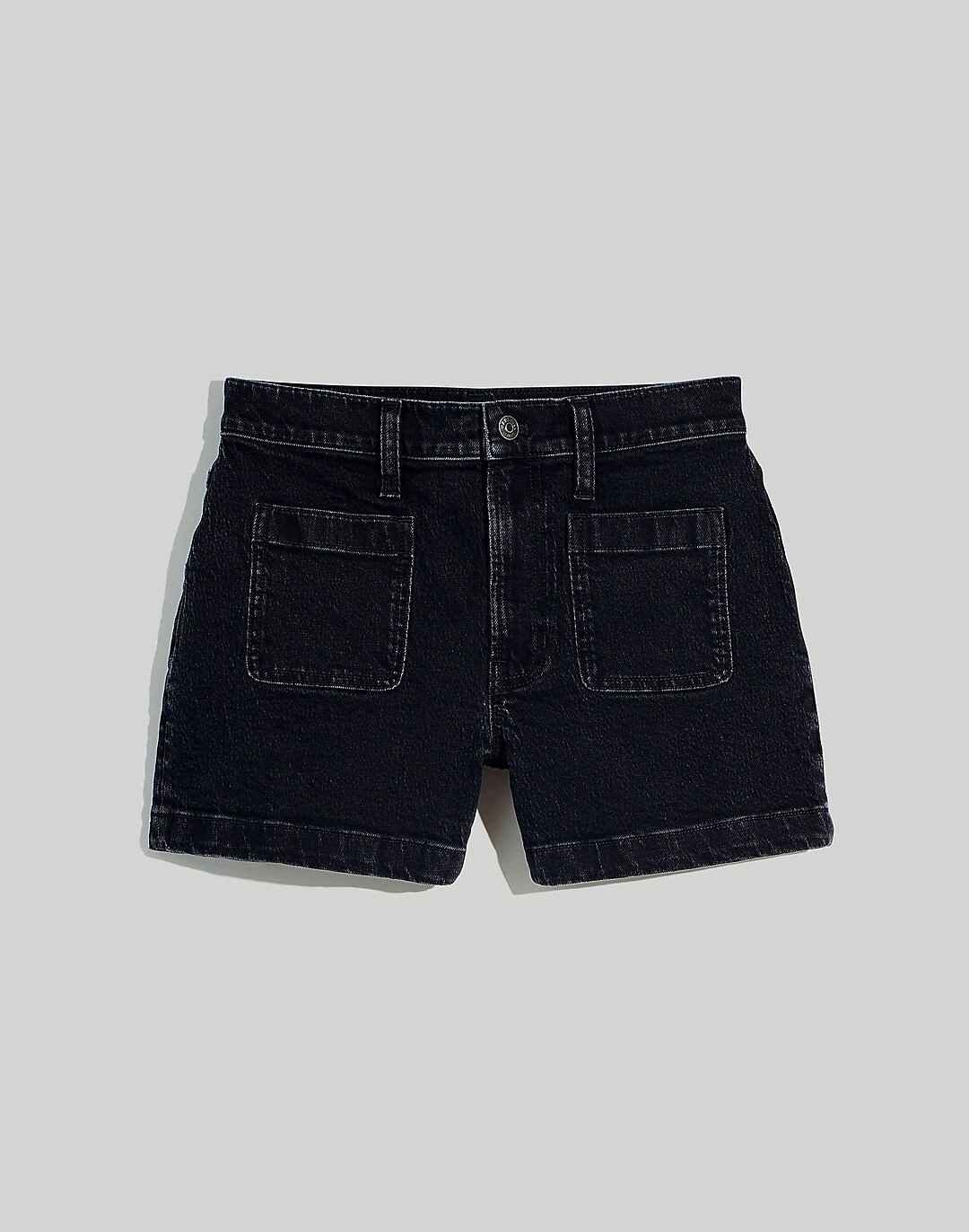 Patch-Pocket Denim Shorts in Sendhurst Wash | Madewell