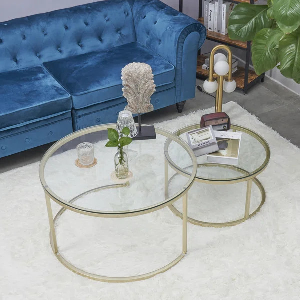 Emmaline Frame 2 Nesting Coffee Tables | Wayfair North America