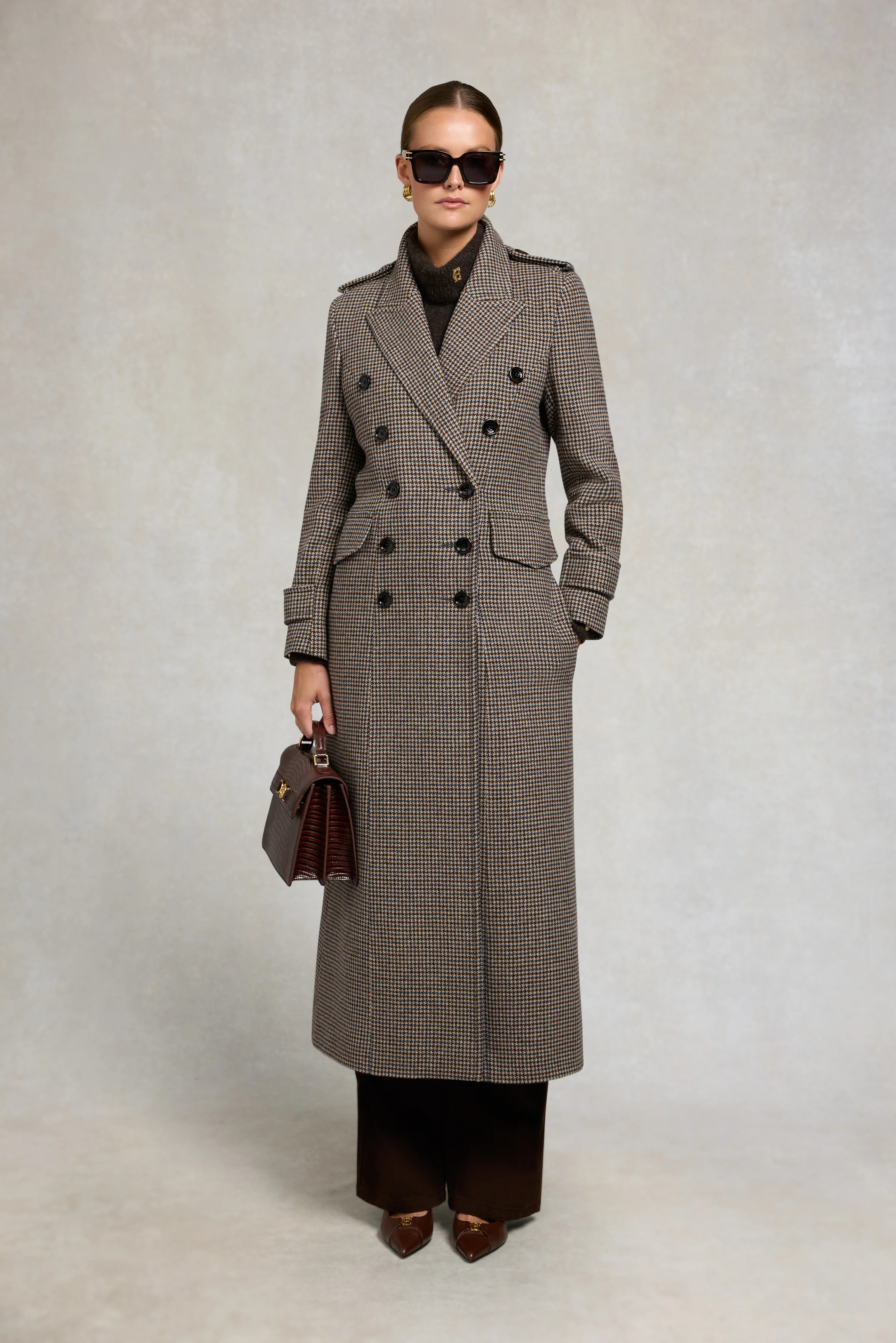 The Great Coat (Chatsworth Tweed) | Holland Cooper