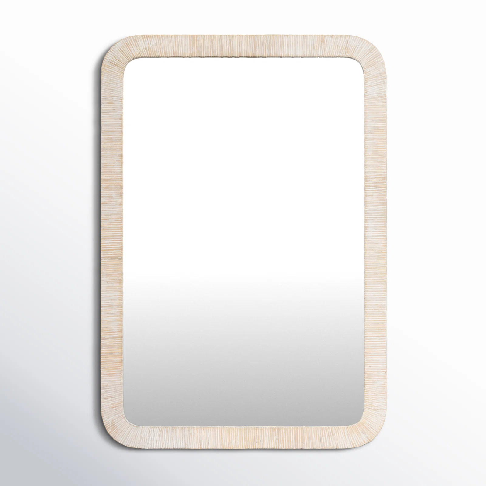 Breesport Rectangle Rattan Bathroom Wall Mirror | Joss & Main