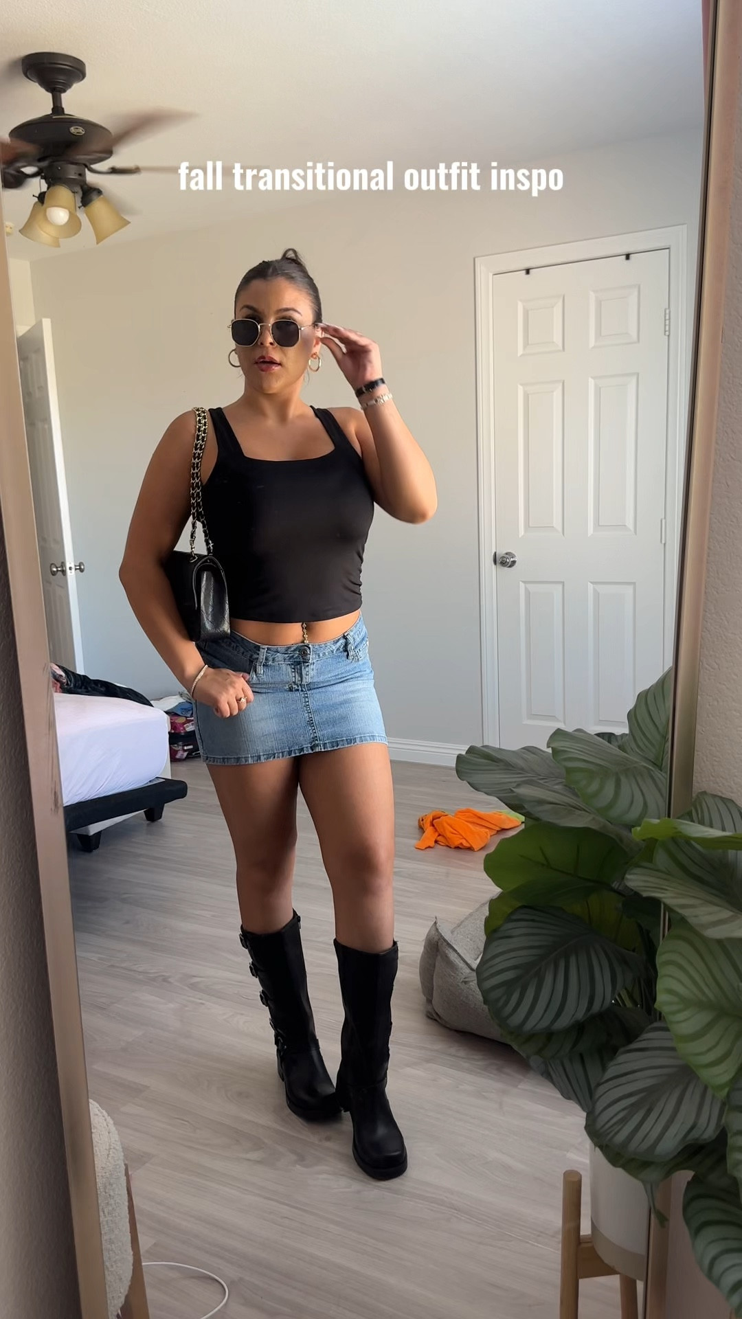 FALL TRANSITION OUTFIT IDEA | Moto Boots Inspo

#LTKStyleTip #LTKFindsUnder50 #LTKSeasonal