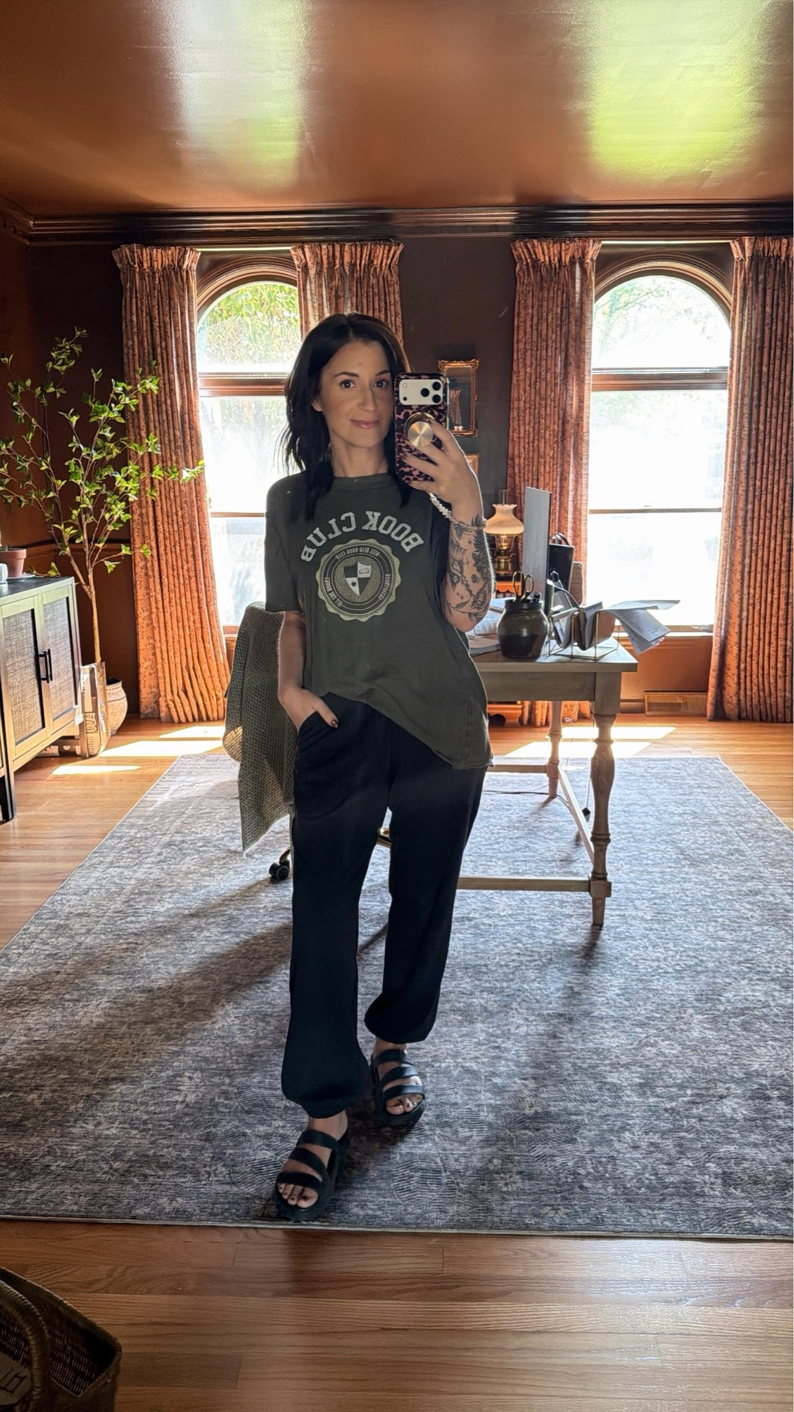 Aerie and aerie offline outfit
Top size xxs
Jogger leggings size small short
Petite friendly!

#LTKPetite #LTKSaleAlert #LTKootd