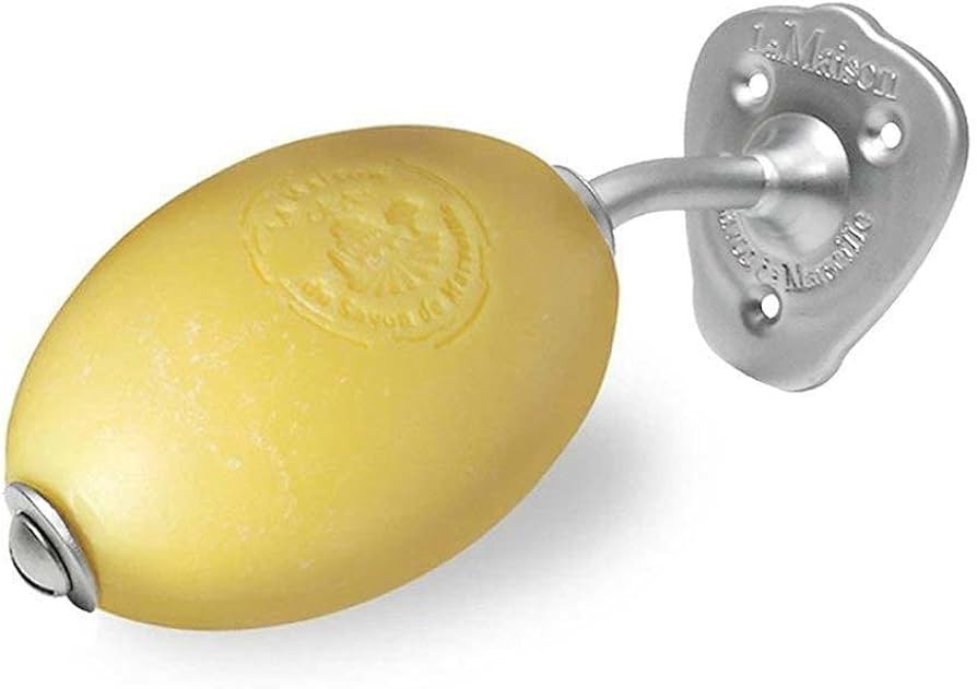 Wall Mounted Rotating French Soap Holder - Brushed Matte Stainless Steel - with Savon de Marseill... | Amazon (US)