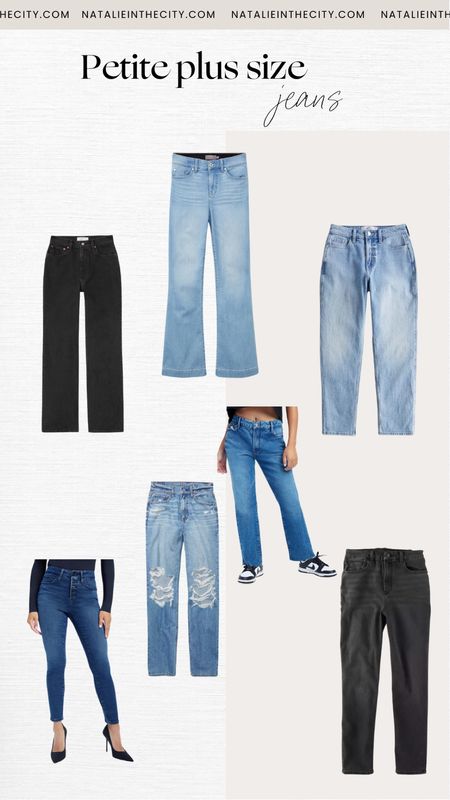 Petite plus size jeans I’m loving! 

Petite jeans
Plus size bottoms
Plus size jeans
New arrivals spring 2023

#LTKSale #LTKstyletip #LTKunder100