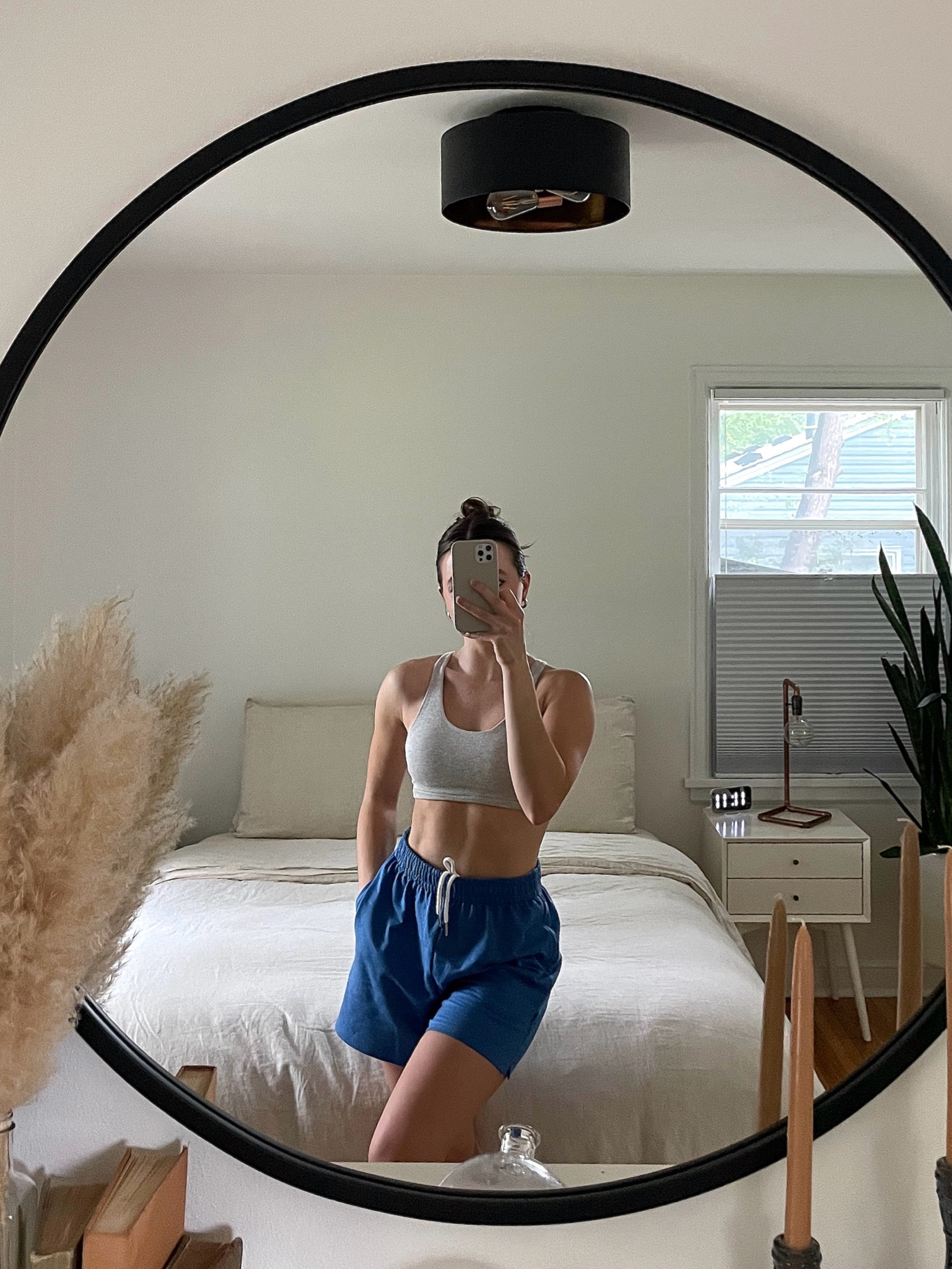 New fav (unlined🙌🏼) sweat shorts 
Size small
Top is Joah Brown

#LTKActive #LTKFindsUnder50 #LTKFitness