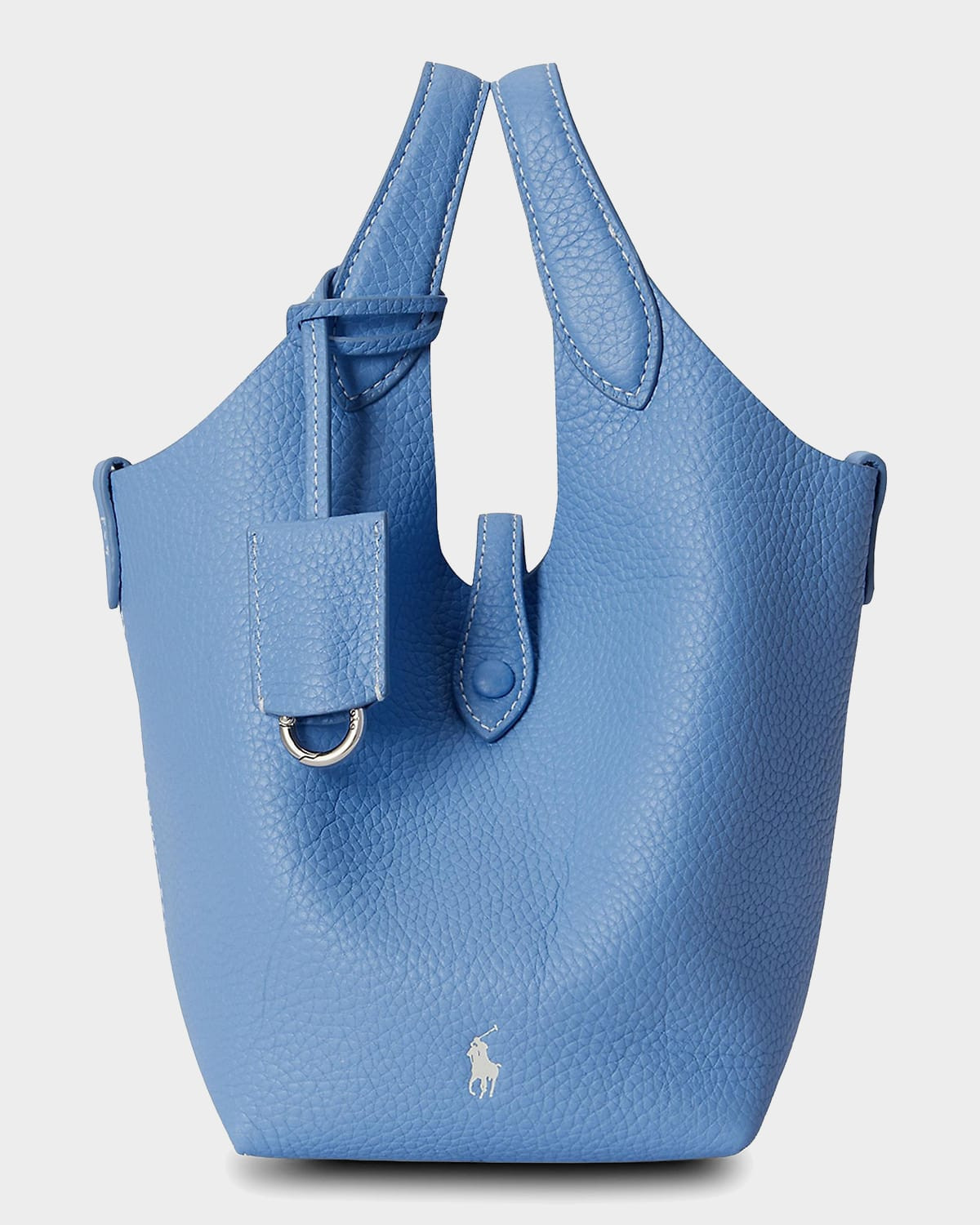 Polo Play Leather Small Tote & Crossbody | Neiman Marcus