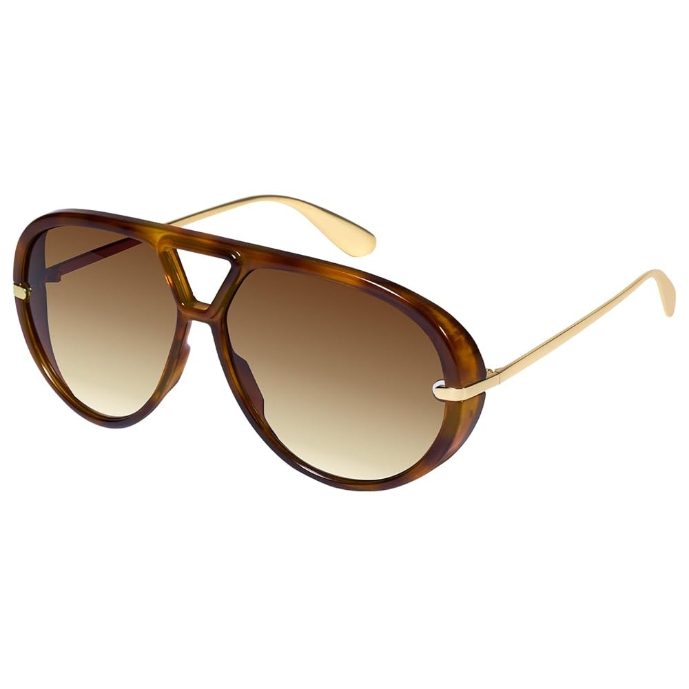 mosanana Trendy Oversized Aviator Sunglasses for Women Retro Style MS52478 | Amazon (US)