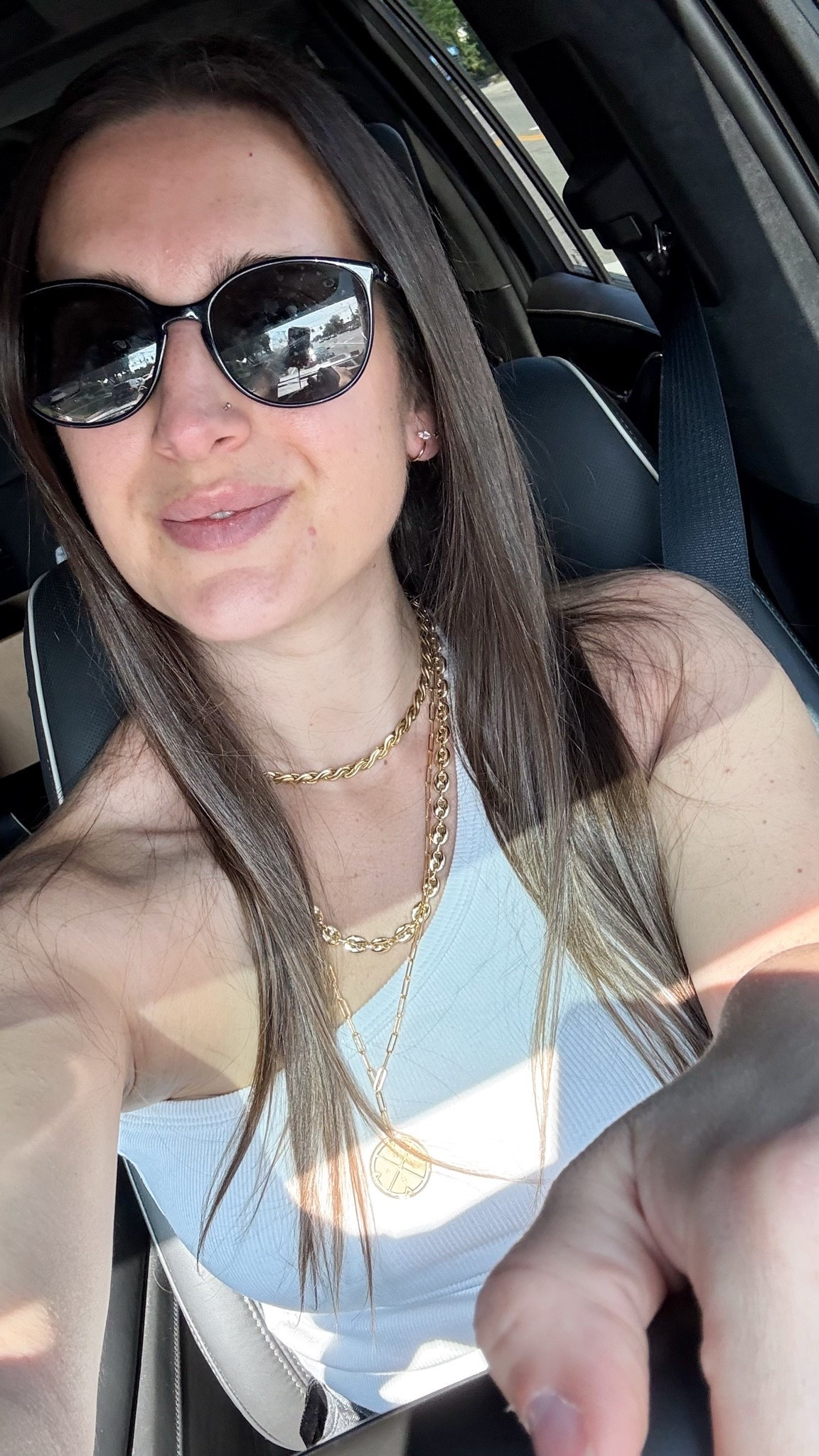 Cool mom vibes with my @oakandluna and @baublebar necklaces. Shop them here:
-

#LTKootd #LTKmomlife #LTKdayinmylife