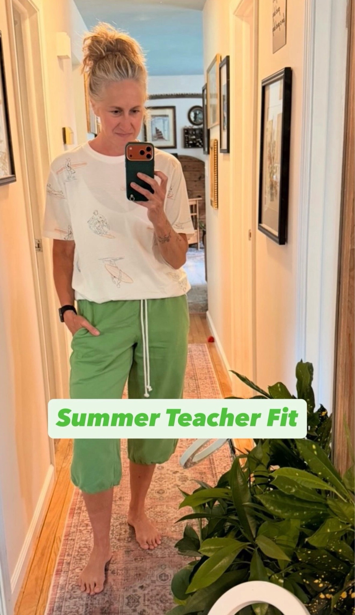 Summer teacher fit ☀️

No classroom today, so we’re keeping it simple. Sweatpants, a men’s tee, & somehow it all matches. Comfort is the dress code for summer break.

Teacher style, summer outfit, casual style, sweatpants, comfy fashion

#LTKStyle #TeacherStyle #SummerStyle #CasualOutfit #MidlifeStyle

#LTKootd #LTKdayinmylife #LTKgrwm