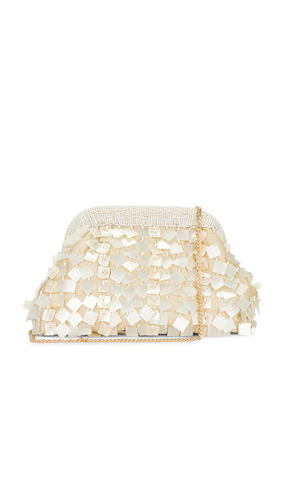 Vienna Clutch in Cream | Revolve Clothing (Global)