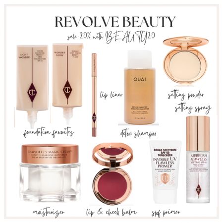 Revolve Beauty sale use BEAUTY20 for 20% off 

#LTKsalealert #LTKbeauty