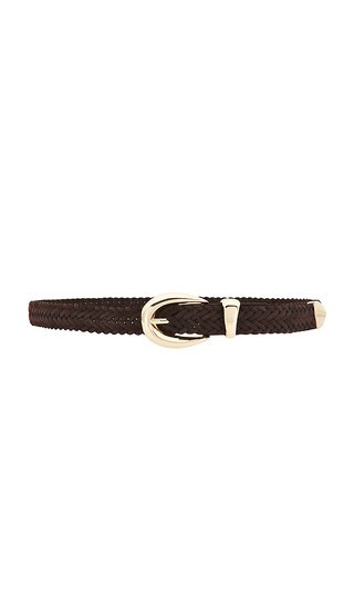 petit moments Braided Marisa Belt in Chocolate. - size M/L | Revolve Clothing (Global)