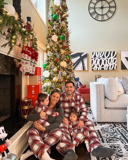 Matching family pajamas. Christmas photos. Sweater. Family photos. Christmas Day tradition. Christmas 2023. Christmas decor. 

#LTKfamily #LTKHoliday