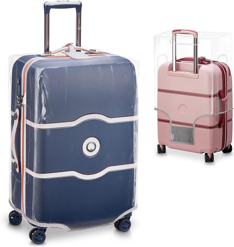 Luggage Covers for Suitcase TSA Approved | Handle Openings on L&R | Premium Clear Suitcase Covers... | Amazon (US)