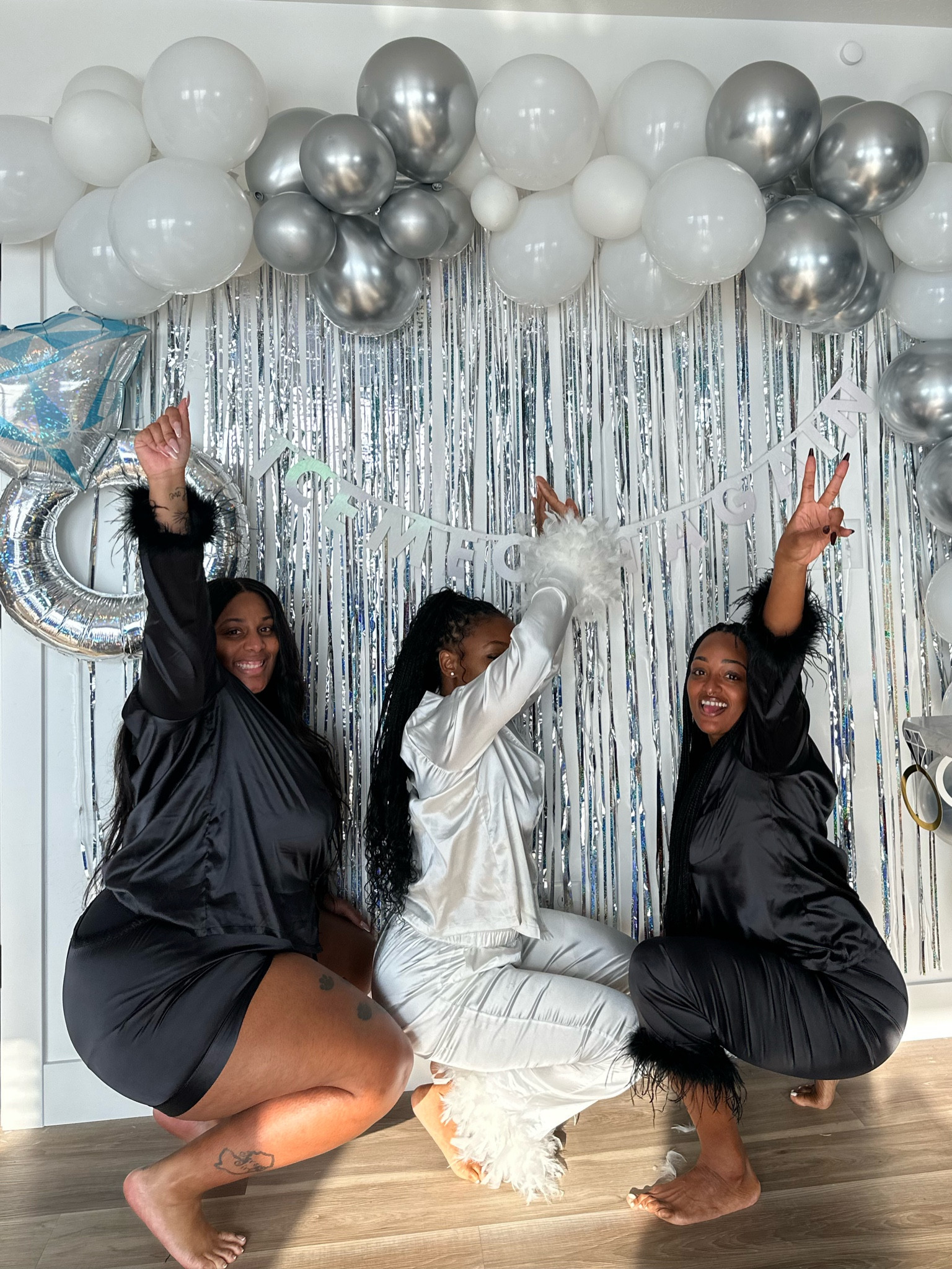 Bridesmaids Pajamas you must have!

Black PJs. Bride. Bachelorette weekend. Bachelorette party.  Weddings. Bridesmaids outfits. 

#LTKstyletip #LTKwedding #LTKparties