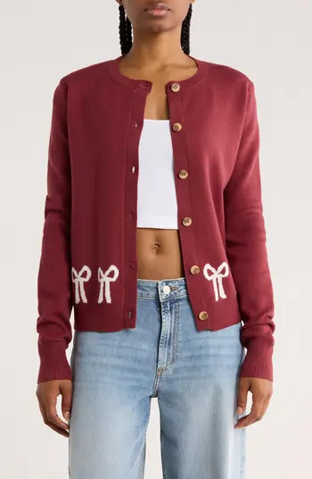 Vigoss Bows Cardigan | Nordstromrack | Nordstrom Rack